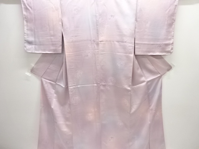 JAPANESE KIMONO / IROMUJI / BOKASHI / WOVEN FLOWER & PLANT